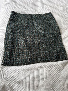 LOFT Petite Tweed Mini Skirt